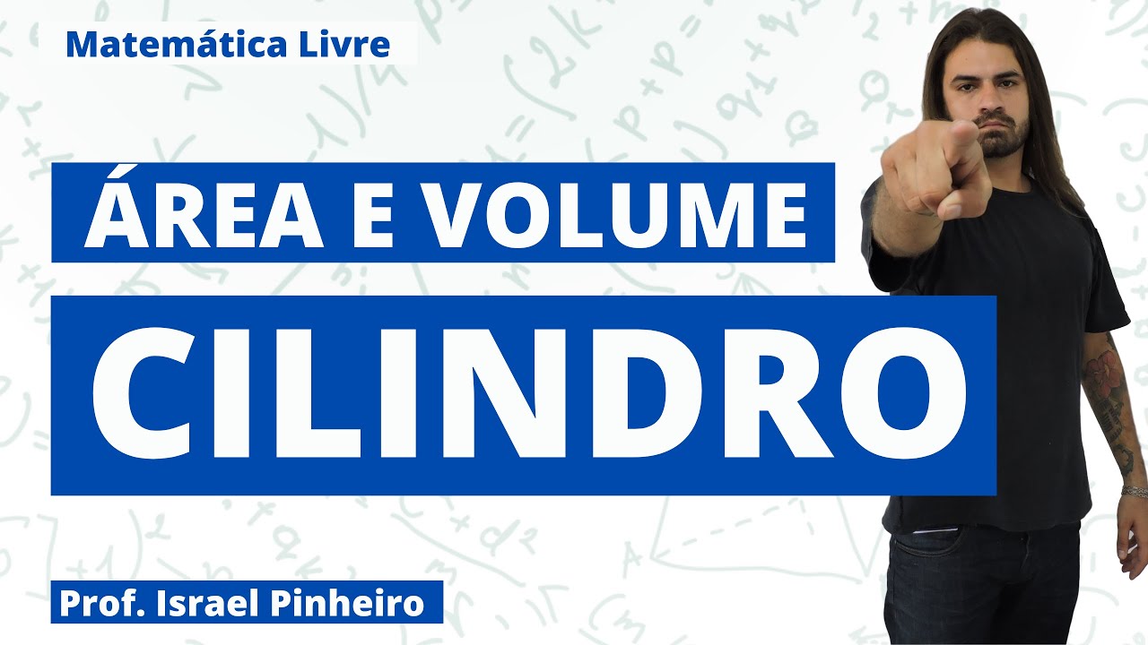 Cilindro Volume, &Aacute;rea lateral e &Aacute;rea total