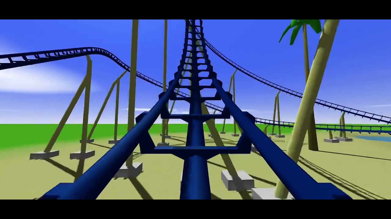 Ultimate coaster 2 - Osiris as a mk-1200 custom looping coaster (recreation)