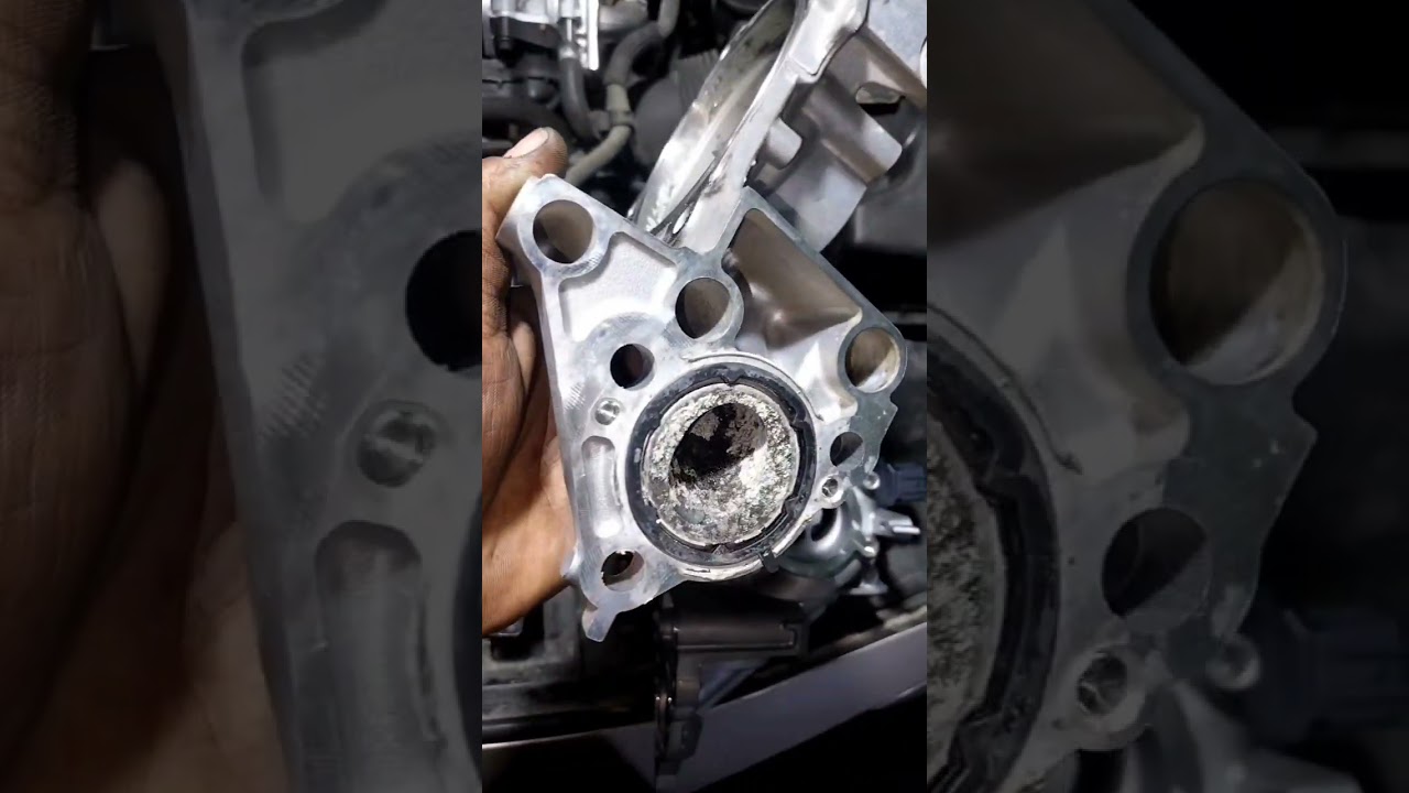 تغيير طرمبة موياء كامري 2018.              P26CB    Engine coolant pump ActuatorStuk.