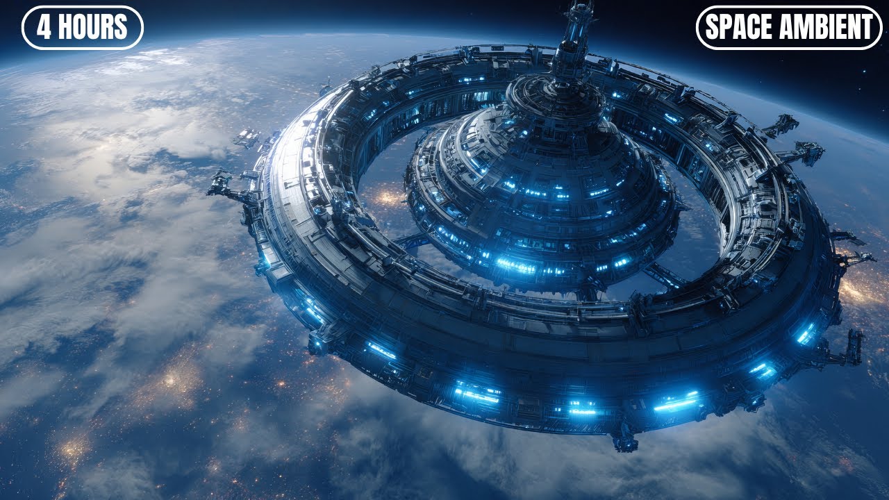 Weightless Night – Orbital Station Ambient Music for Deep Sleep & Focus