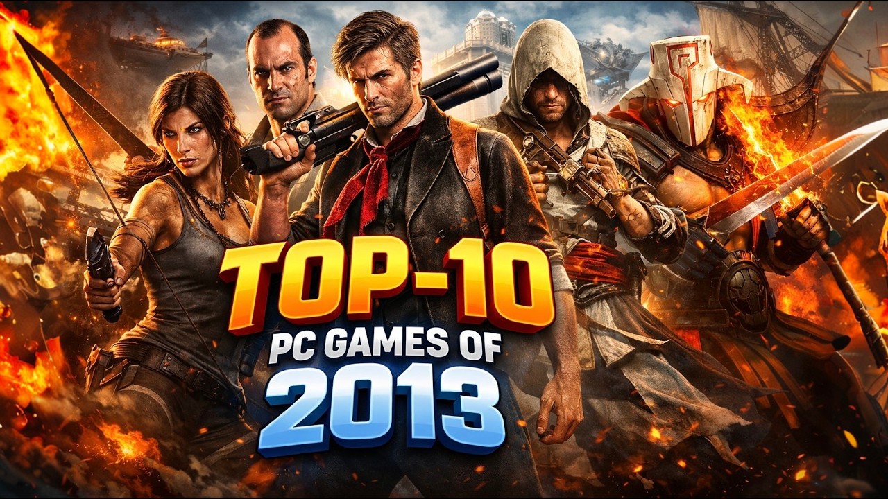 Top 10 PC Games of 2013 You NEED to Play in 2026