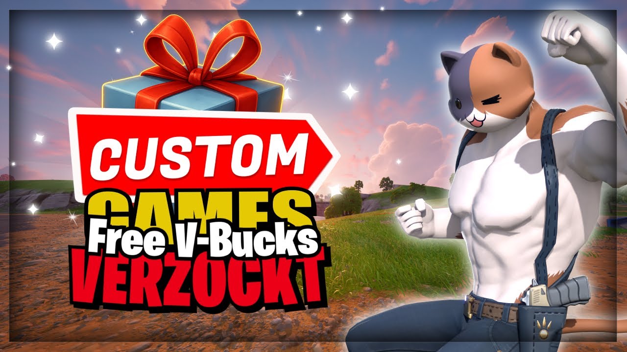 🔴 Fortnite V-BUCKS TURNIER 🎁 Custom Games & Mini Games & Reload 😱