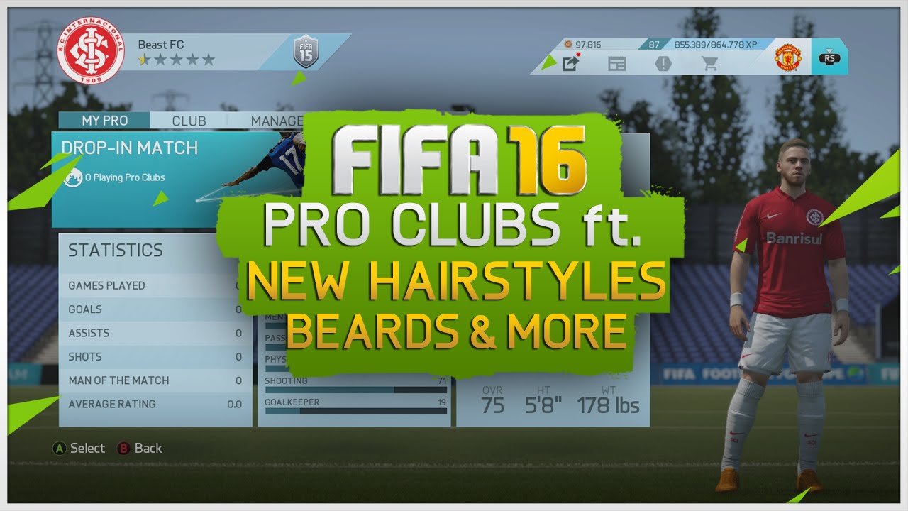Pro Clubs ft. New Hairstyles, Beards, Boots & More | FIFA 16