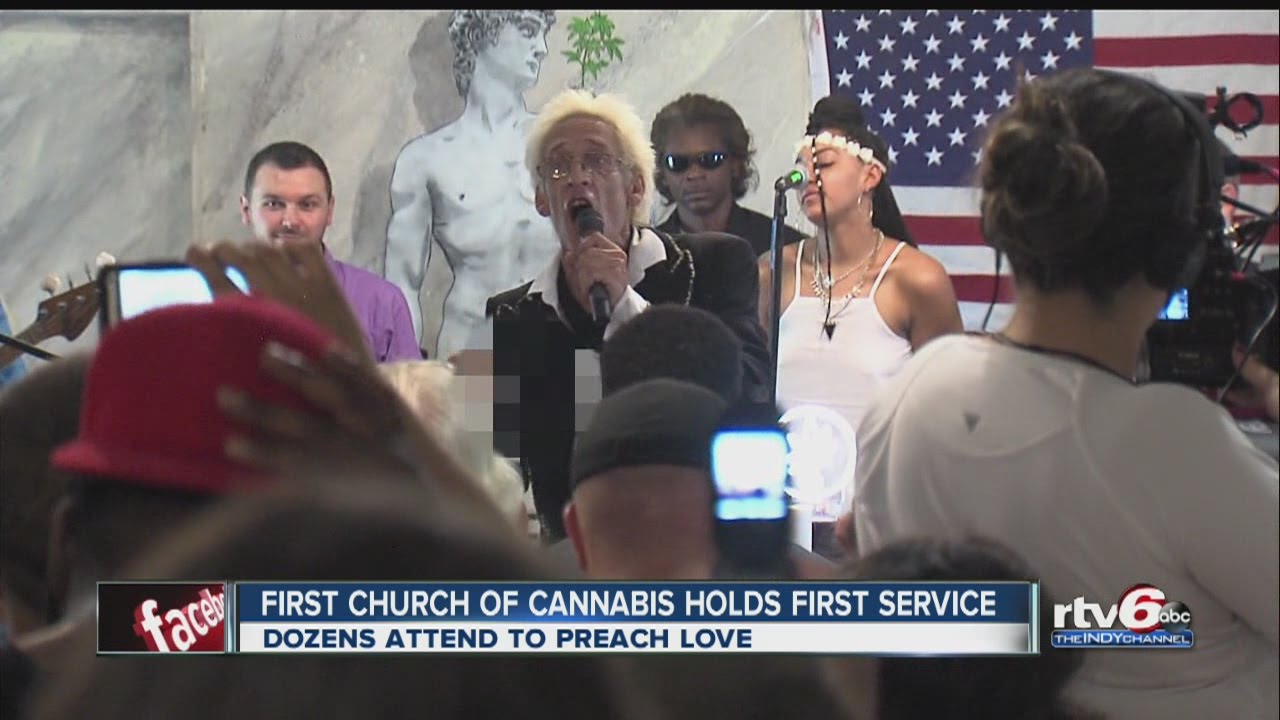First Church of Cannabis: Line out the door to attend first service