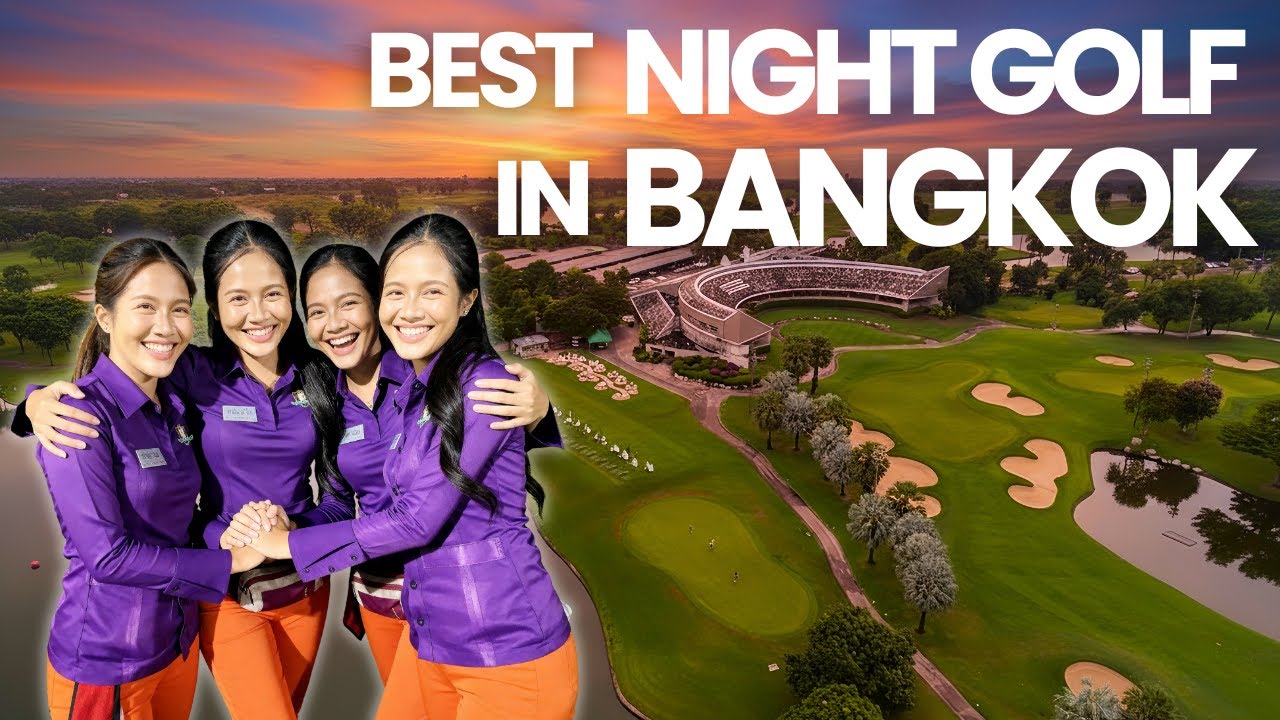 Best Party Golf in Bangkok 🇹🇭 Panya Indra Golf Club 🌃
