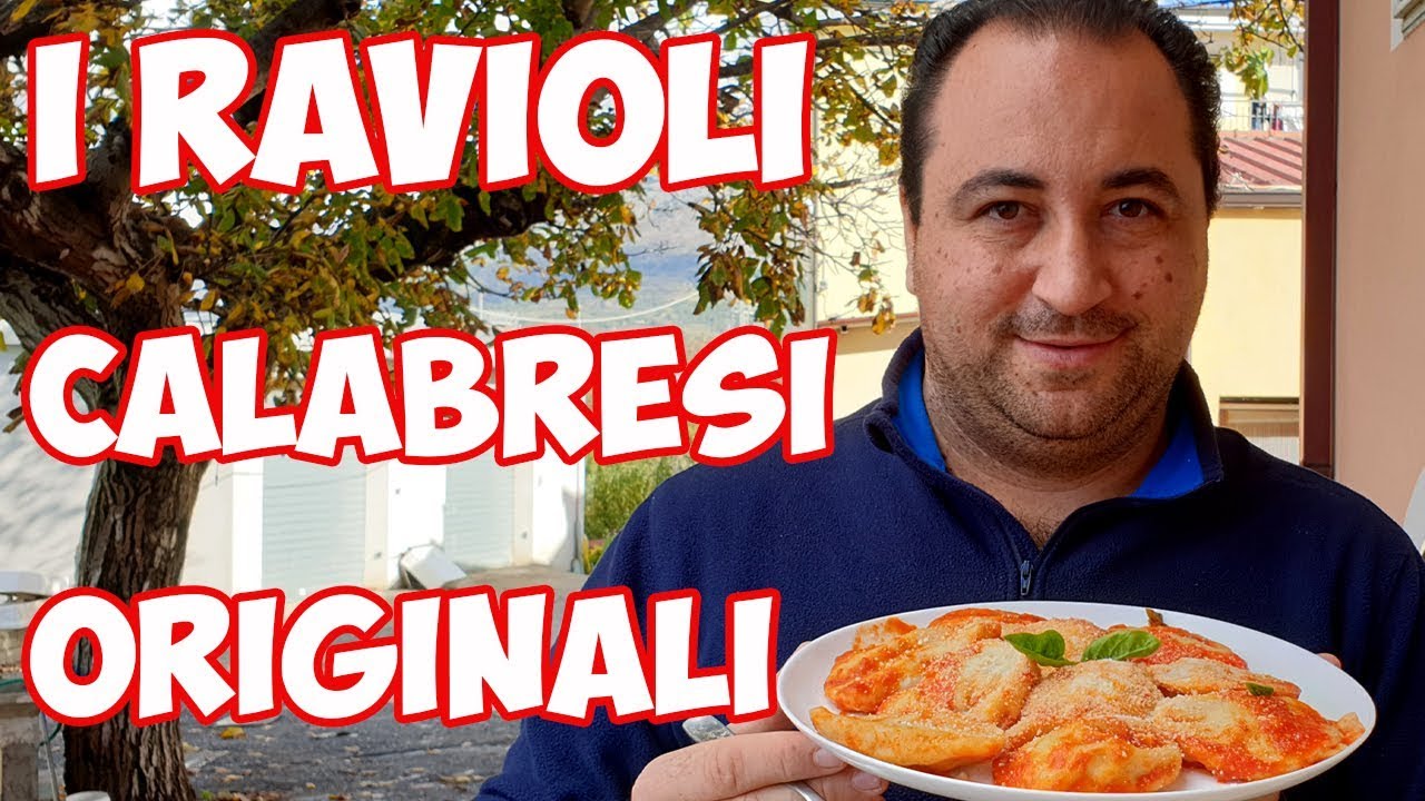 🍝 Come fare i veri Ravioli Calabresi Originali fatti in casa a mano