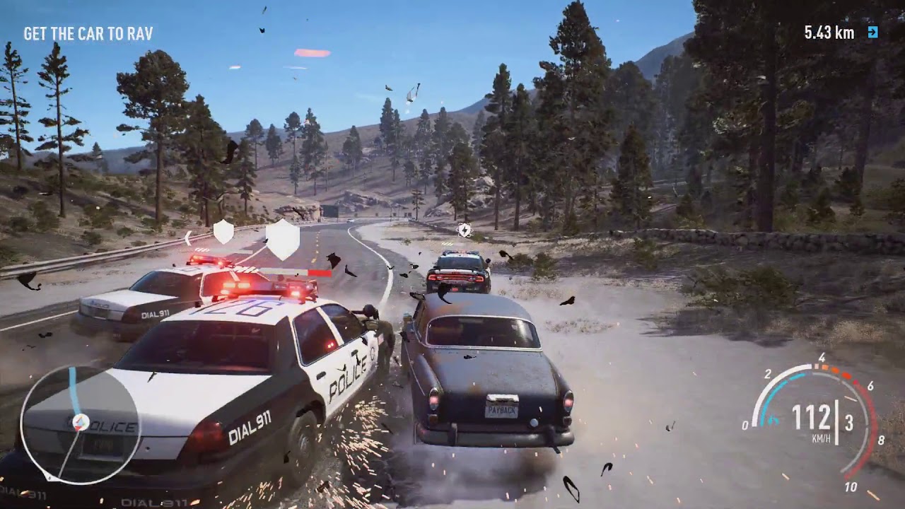 NFS Payback - Volvo Amazon P130 Abandoned Car Location and Police Chase