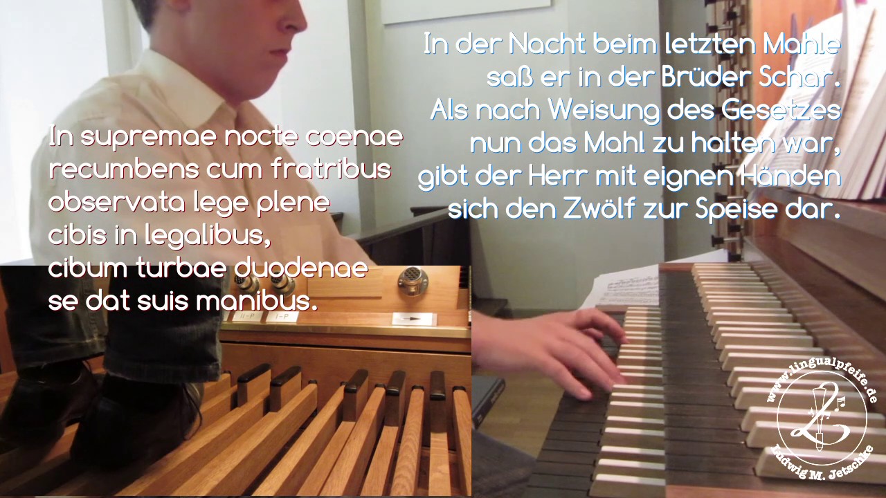 GGB 493/494 Pange lingua gloriosi / Preise, Zunge, das Geheimnis (Hymnus Fronleichnam)