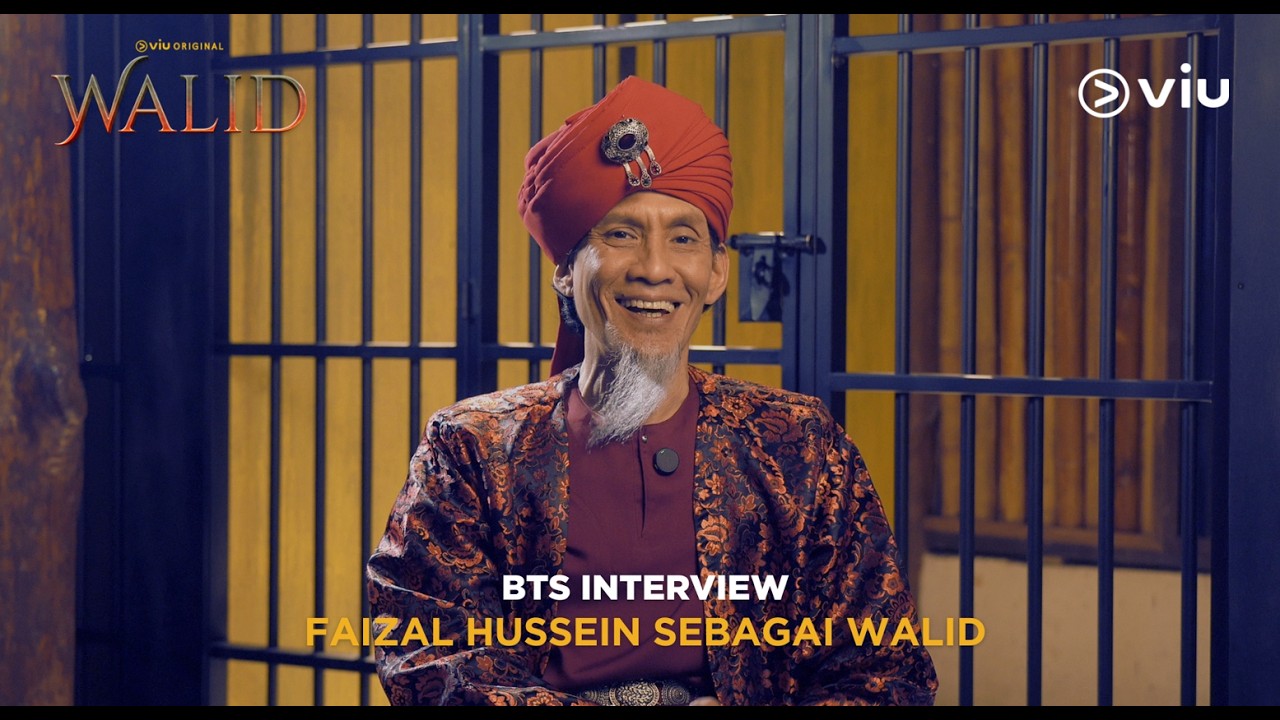 [BTS Interview] Faizal Hussein sebagai WALID | #ViuOriginal