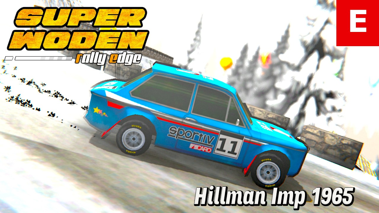 Super Woden Rally Edge – Hillman Imp 1965 Blue – Class E – 189 HP