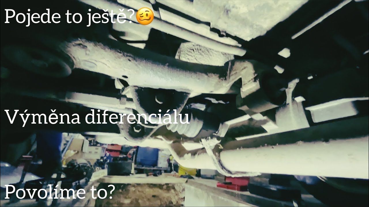 Povolíme to?🙄 Bude to jezdit? - Výměna diferenciálu KIA