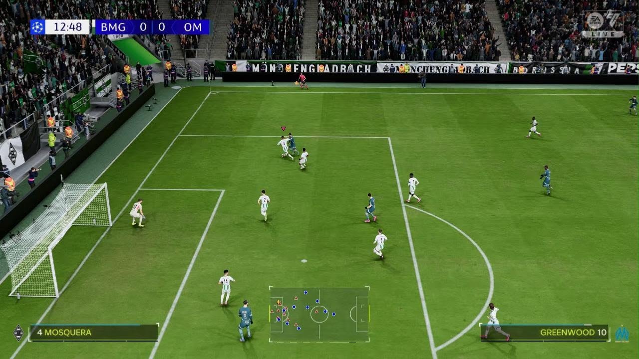 Borussia Monchengladbach - Olimpique Marsella(Round of 16)