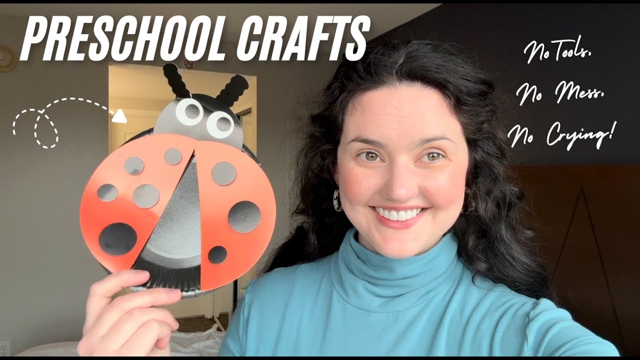 AWESOME Preschool Craft Kit - No Prep OR Mess??