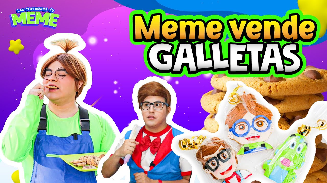 Meme vende galletas | Hicimos galletas | Meme está triste