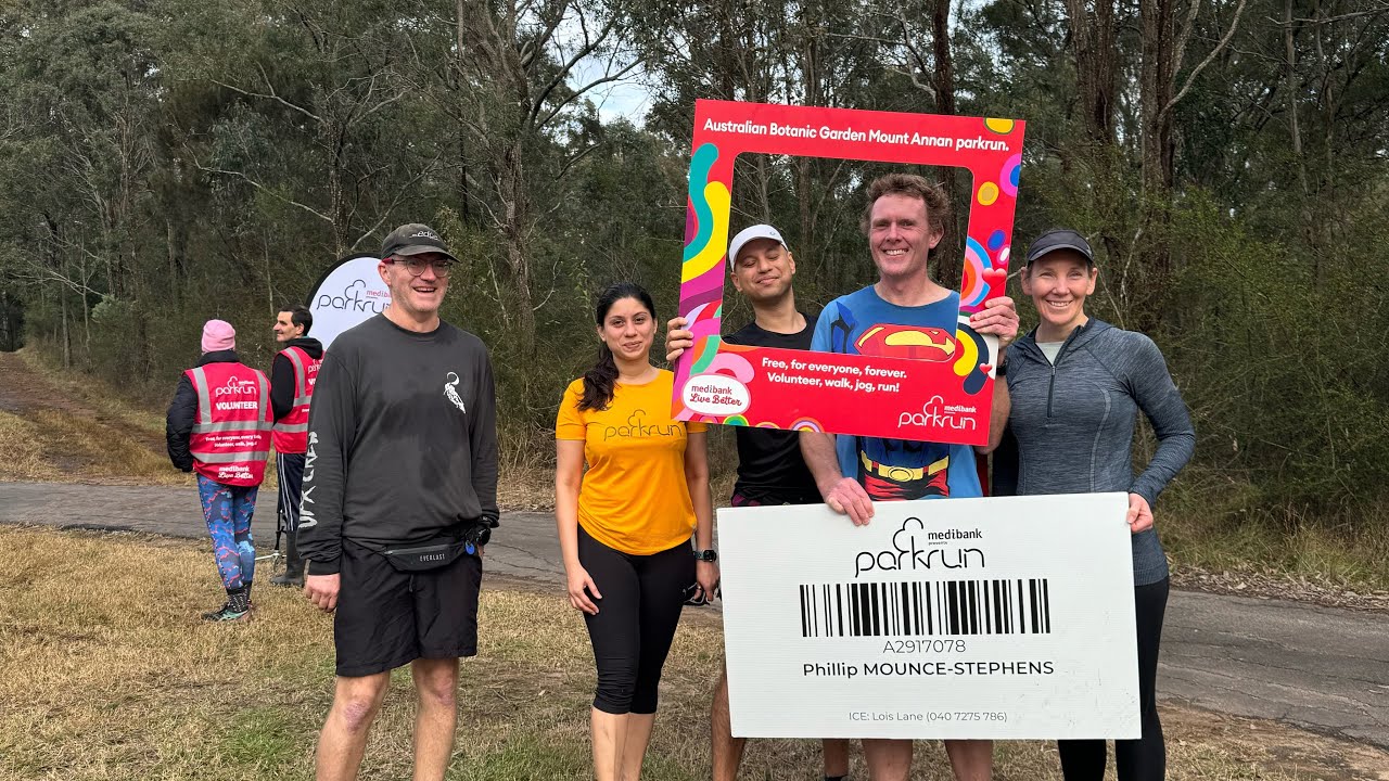 Sydney's most difficult park run - Australian Botanic Gardens in Mount Annan