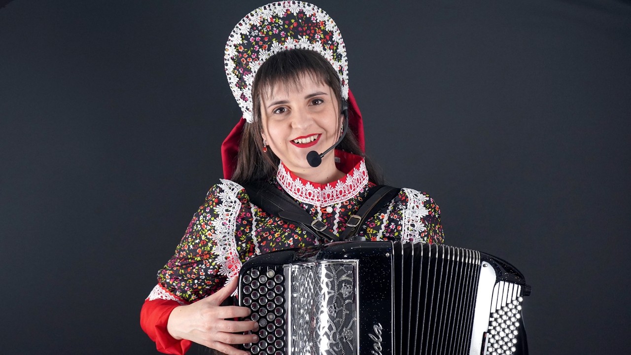 🎶Мини-концерт русских народных песен - Марион LMJM - Народная певица-баянистка🎶