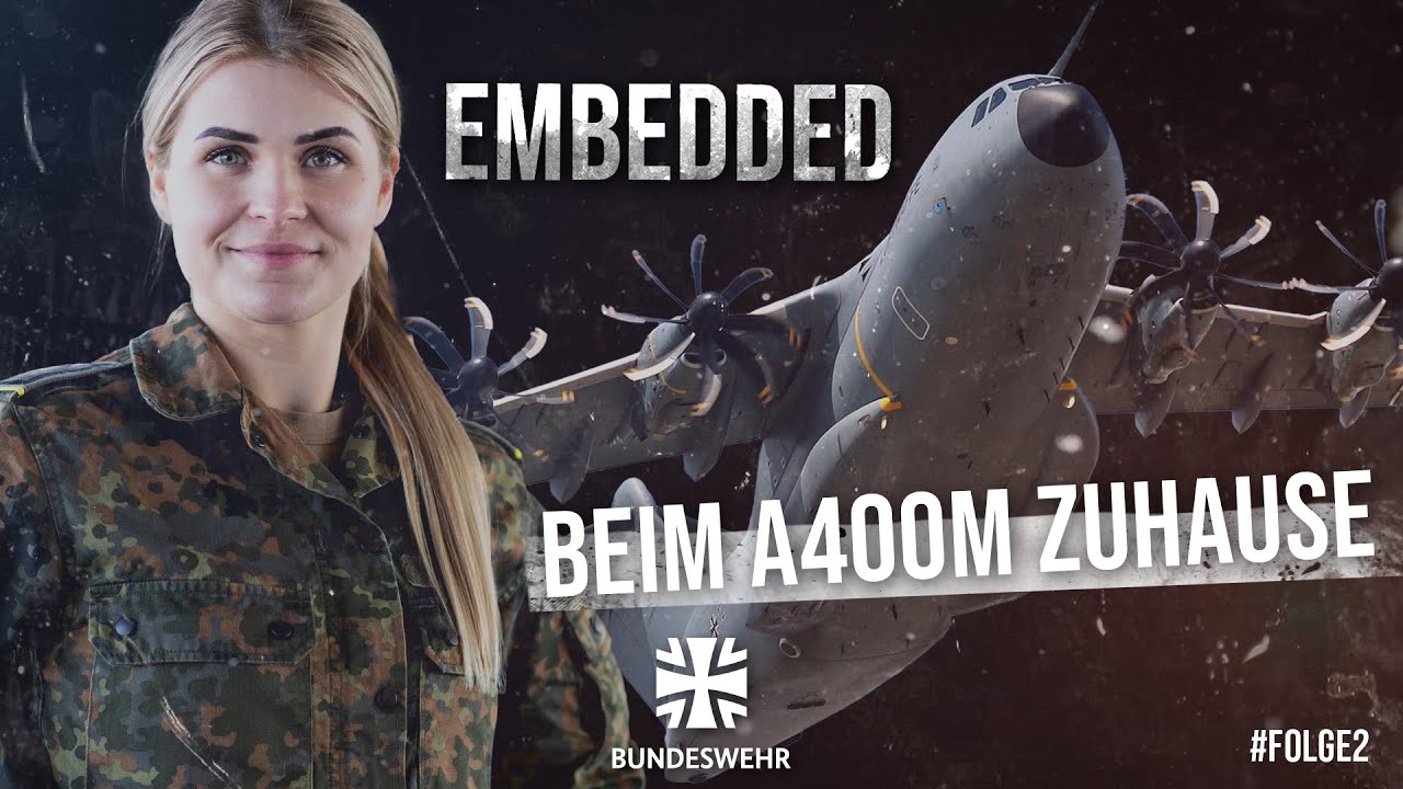 Embedded ✈️ Verzurren, Verpacken, Abflug: Nicole beim A400M – Folge 2 I Bundeswehr