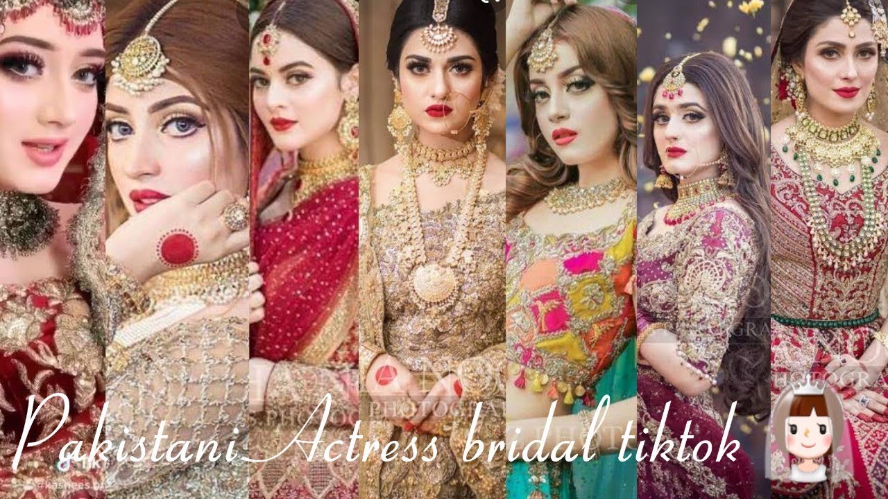 Pakistani Actresses bridal tiktok video👰 Bridal tiktok video | tiktok videos.
