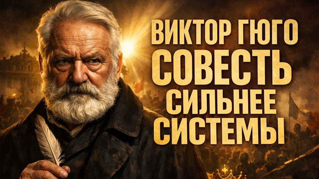 ВИКТОР ГЮГО: Его БОЯЛИСЬ короли! Как поэт доказал, что СОВЕСТЬ сильнее системы?