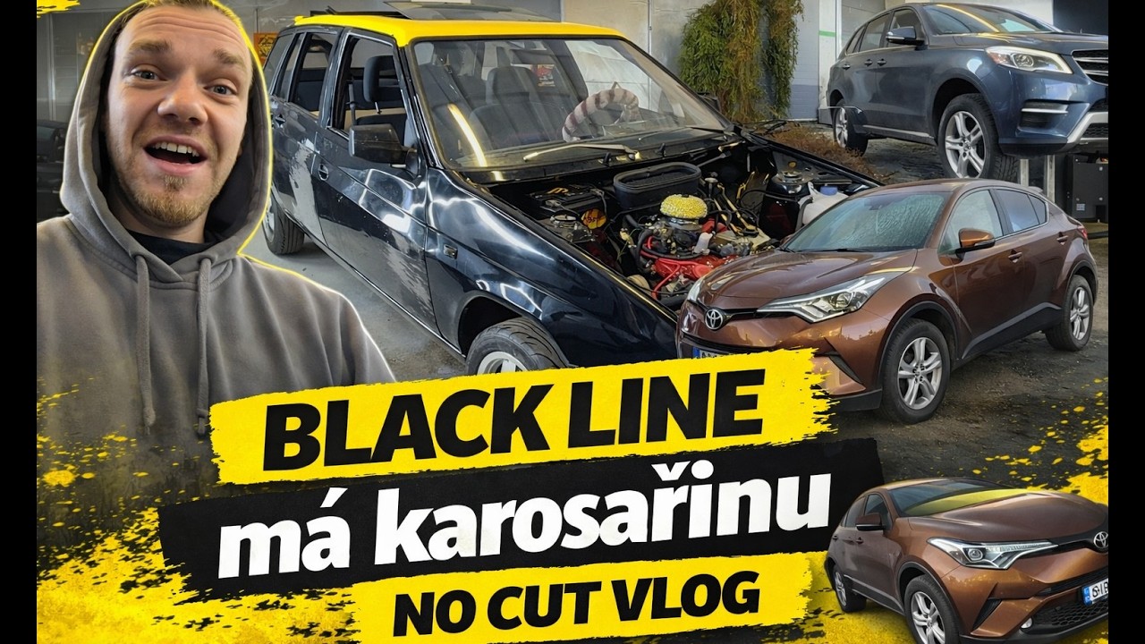 BLACK LINE má karosařinu 🔧 Soused průvodce naším MUZEEM🔧 NCV vlog č.39 #bezkomprese