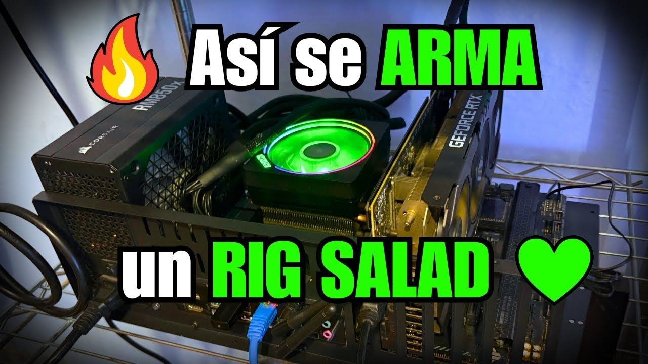 💻 C&oacute;mo armar un RIG de miner&iacute;a para SALAD paso a paso 🥗 Gu&iacute;a completa 2025