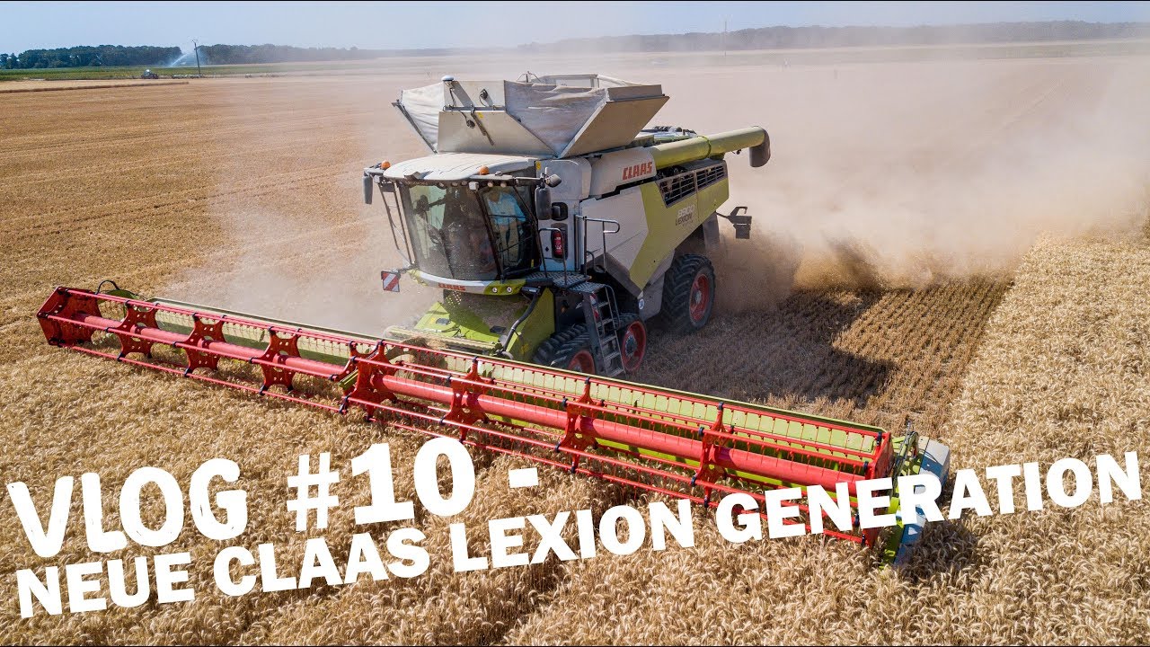 CLAAS LEXION 8900 | NEW COMBINE GENERATION | VLOG #10