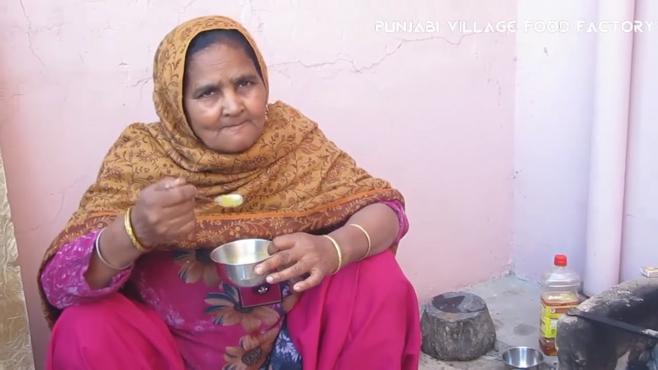 Matar Paneer Recipe ❤ Grandma's Recipes  ❤ Punjabi Village Matar Paneer Recipe