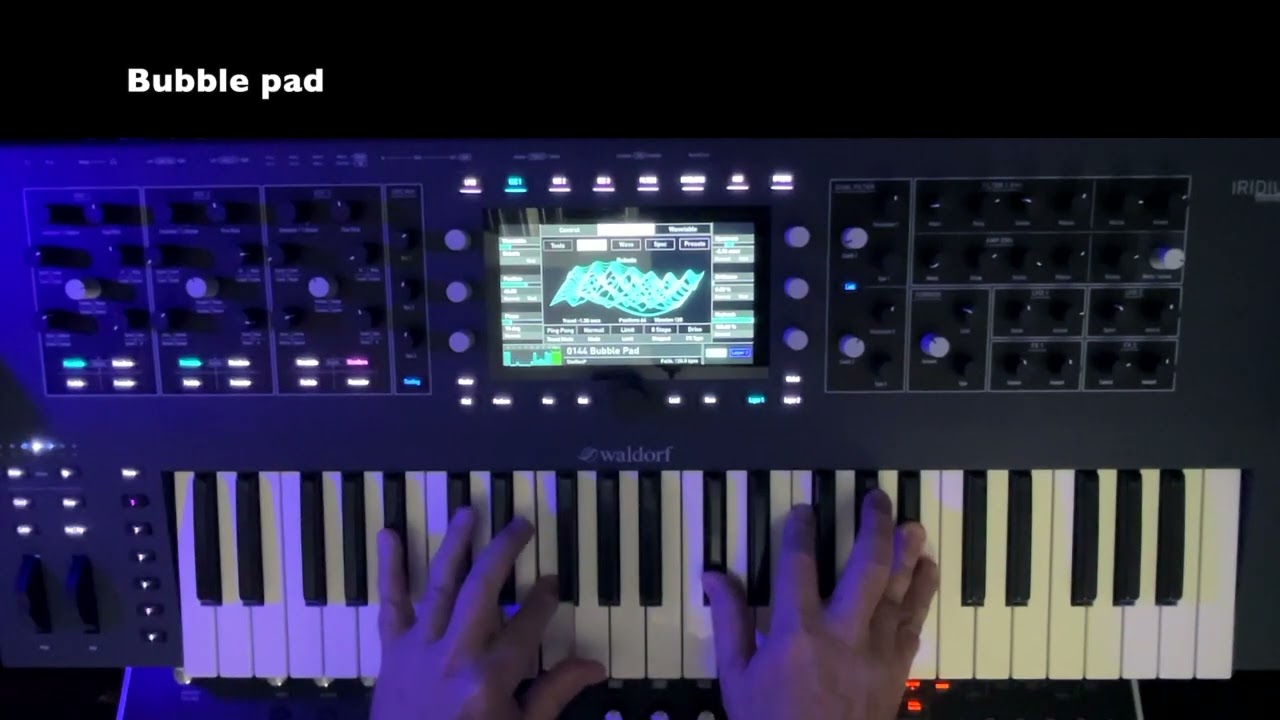 Song-Haven Performance presets for Waldorf Iridium