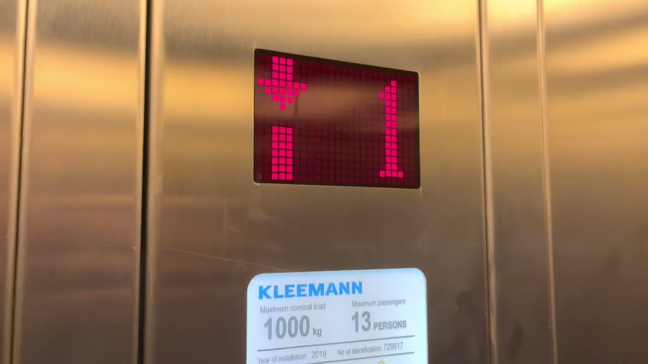 2019 Kleemann Atlas Basic MRL Traction lift at My School