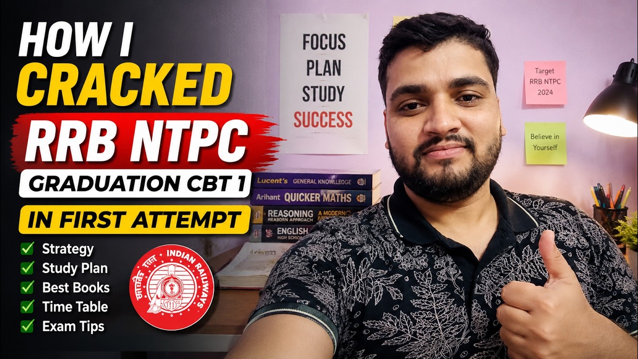 RRB NTPC 2027 🔥 First Attempt Strategy| #youtube #rrbntpc #rrb #viral