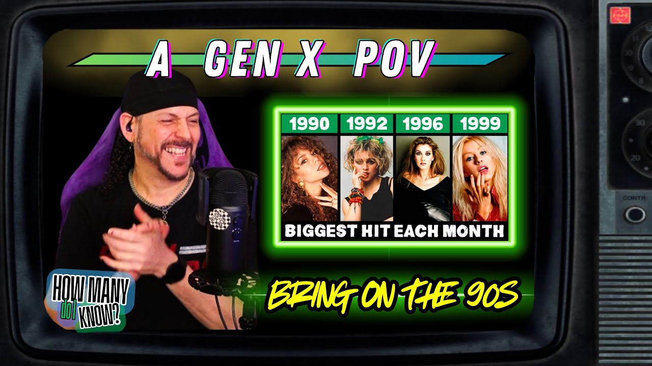 The 90s! Most Pop Song: How Many Will This American Gen Xer Remember?