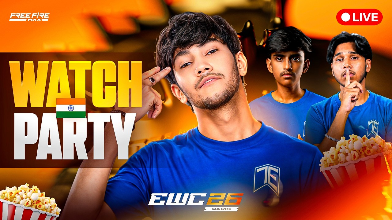 EWC 2026 Free Fire Group Stage Day 2 Watchparty