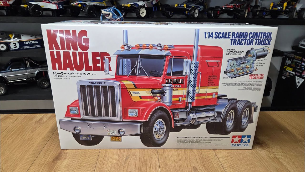 Lovely tamiya king hauler unboxing 