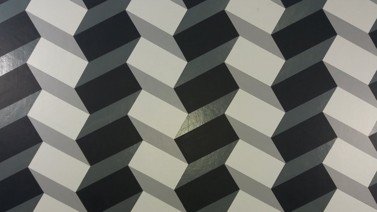 Pintura Decorativa Efeito 3D, Faça Você Mesmo DiY