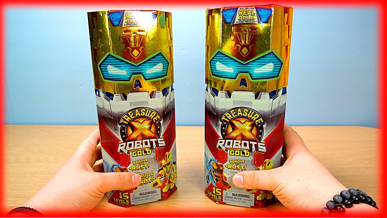 Treasure X Robots собираем роботов