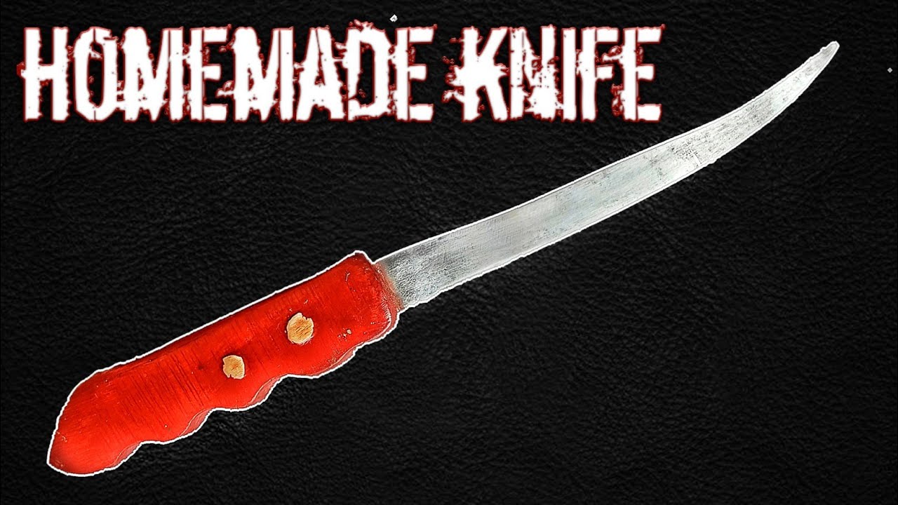 Homemade Making Knife from Hacksaw Blade | Restoration Video