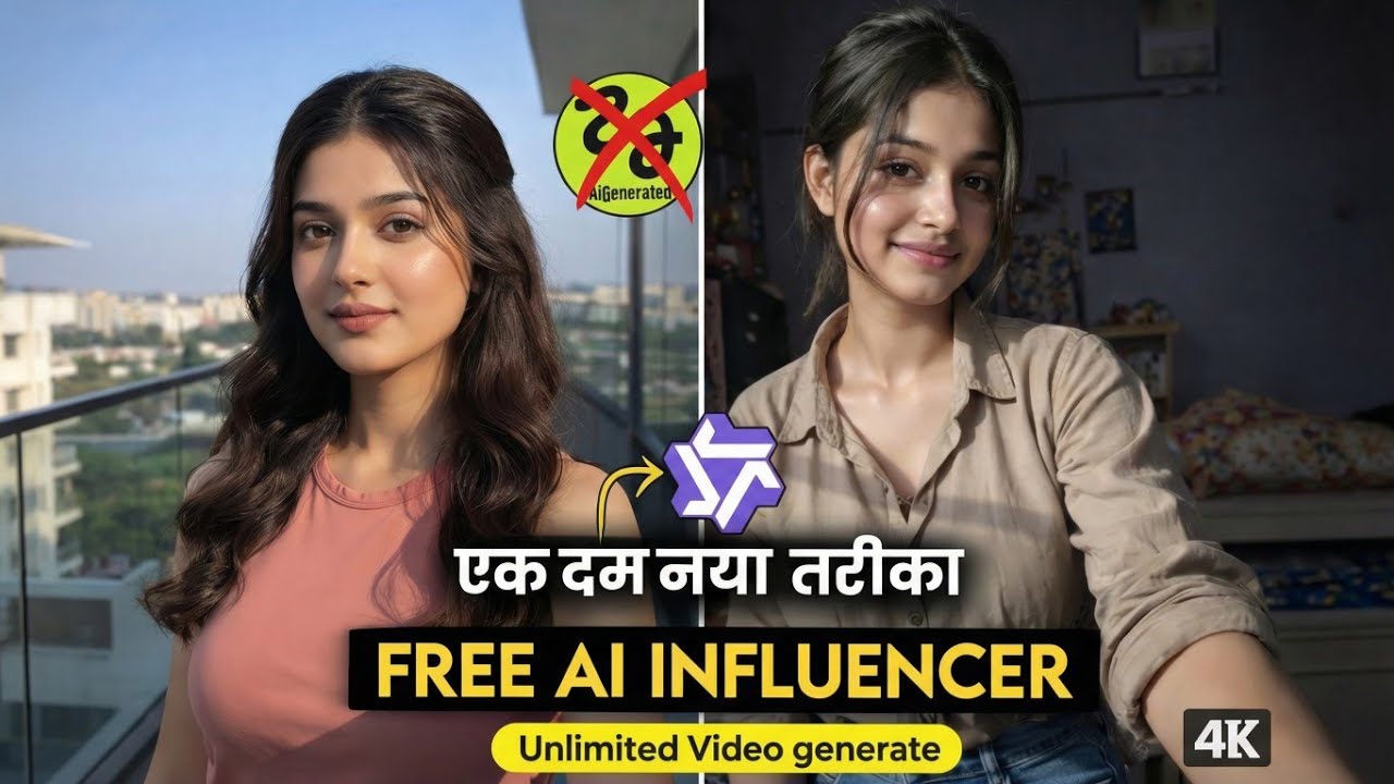 AI Influencer Video Free Me Kaise Banaye ai reels kaise banaye