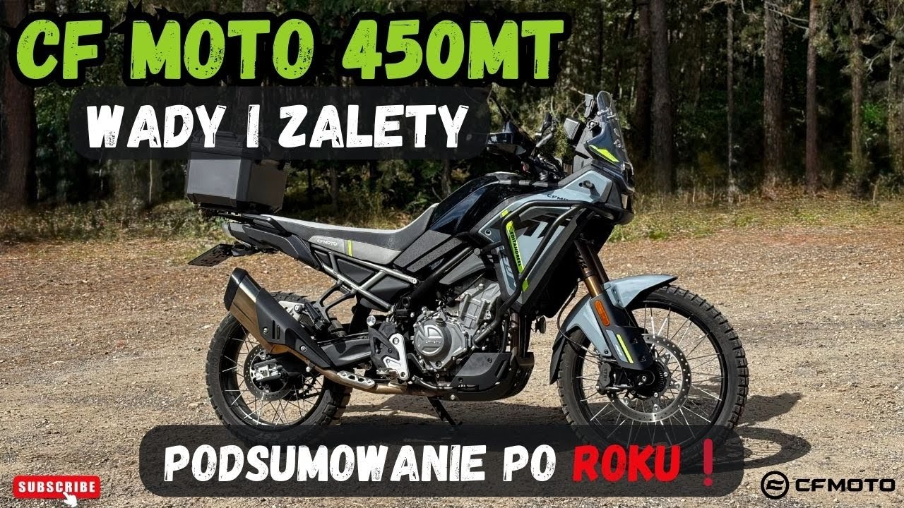 CF MOTO 450MT | CZY TO BYŁ DOBRY WYB&Oacute;R❓| REVIEW AFTER 1 YEAR | OPINIA PO ROKU | WADY I ZALETY❗️