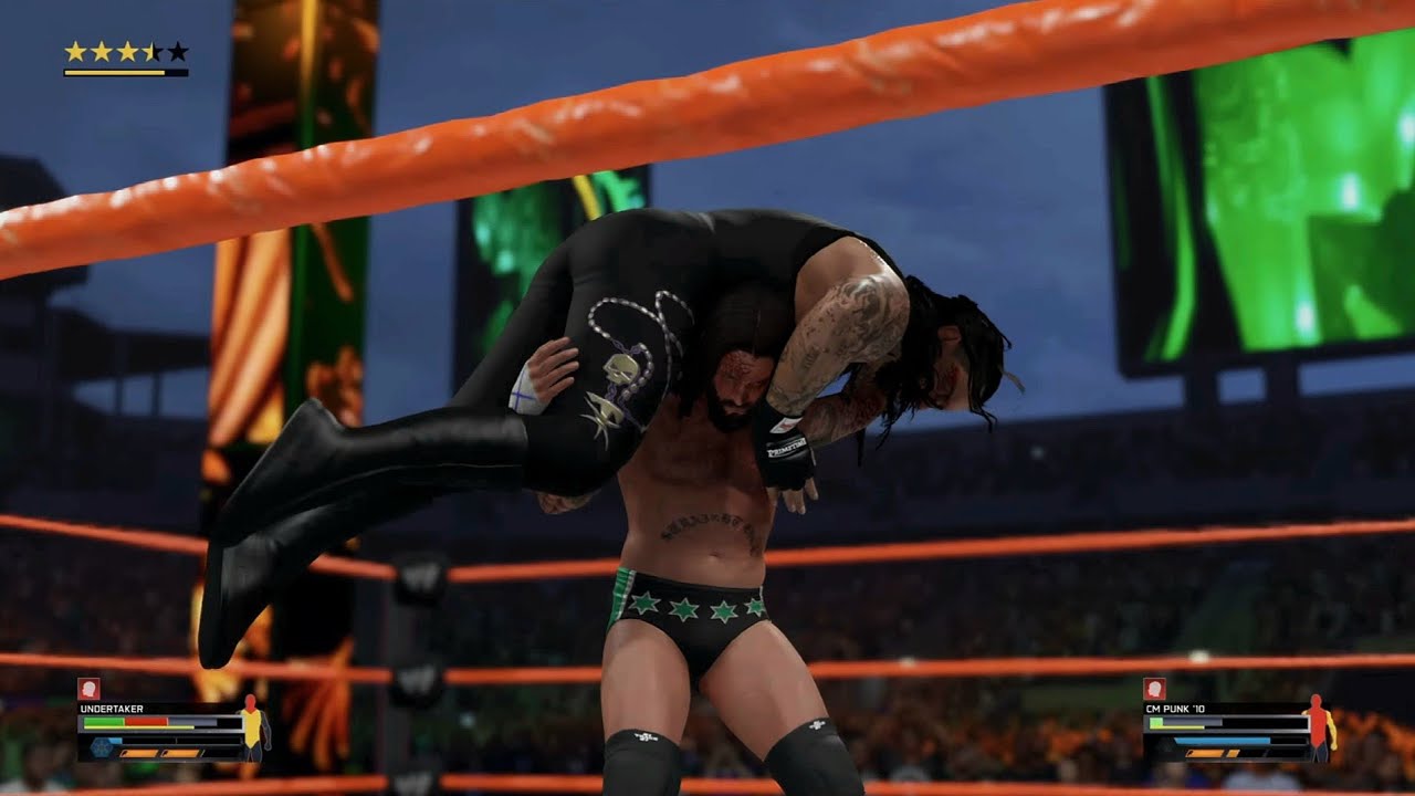 Classic WWE Wrestlemania 24 Undertaker vs. CM Punk Title Match
