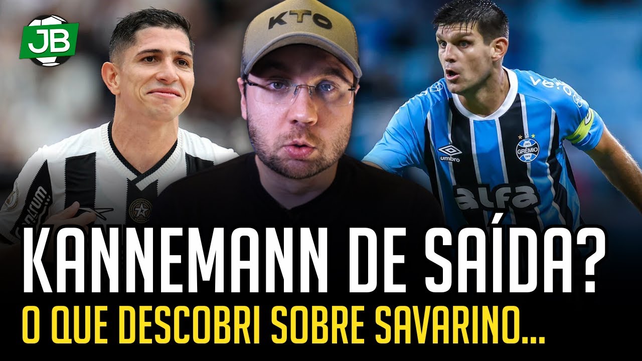 🔵 O QUE DESCOBRI SOBRE SAVARINO, CHANCE SA&Iacute;DA DO KANNEMANN E DE OUTROS TR&Ecirc;S NEG&Oacute;CIOS DO GR&Ecirc;MIO