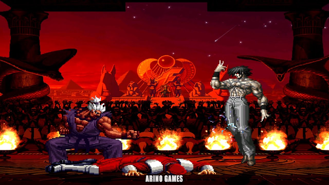 SHIN AKUMA VS OROCHI! INSANE DUEL KOF ARINO GAMES!
