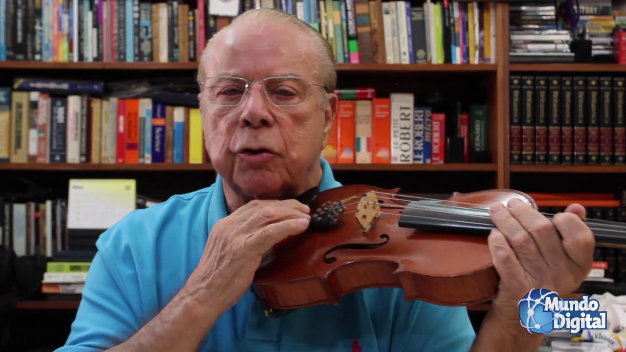 Ethevaldo Siqueira fala sobre o encanto dos violinos Stradivarius