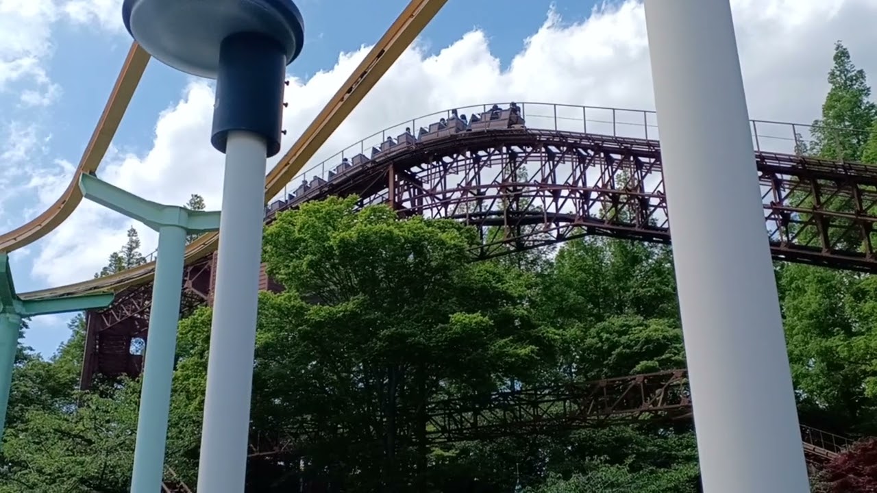 Jet Coaster / ジェットコースター Off-ride POV [ナガシマスパーランド]