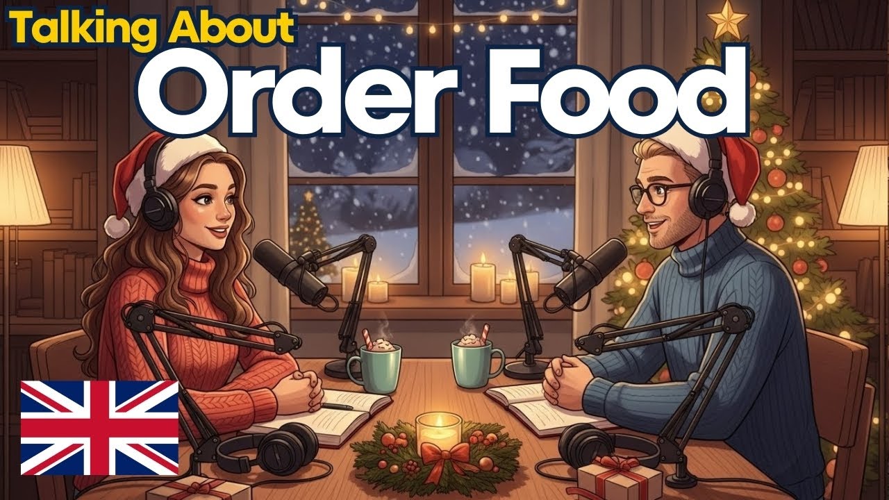 Ordering Food in English 🍔 | Real Conversation for Beginners (Slow & Easy)