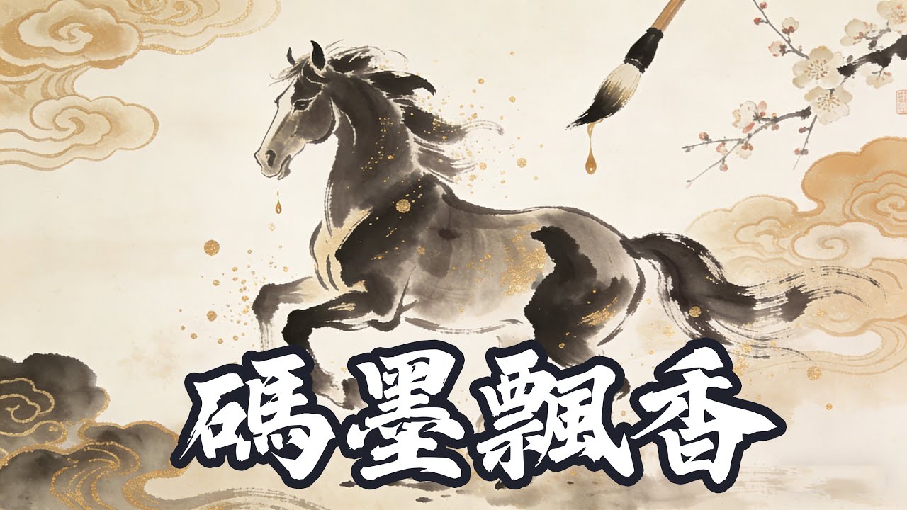 【時哉馬年新春特別節目三】碼墨飄香