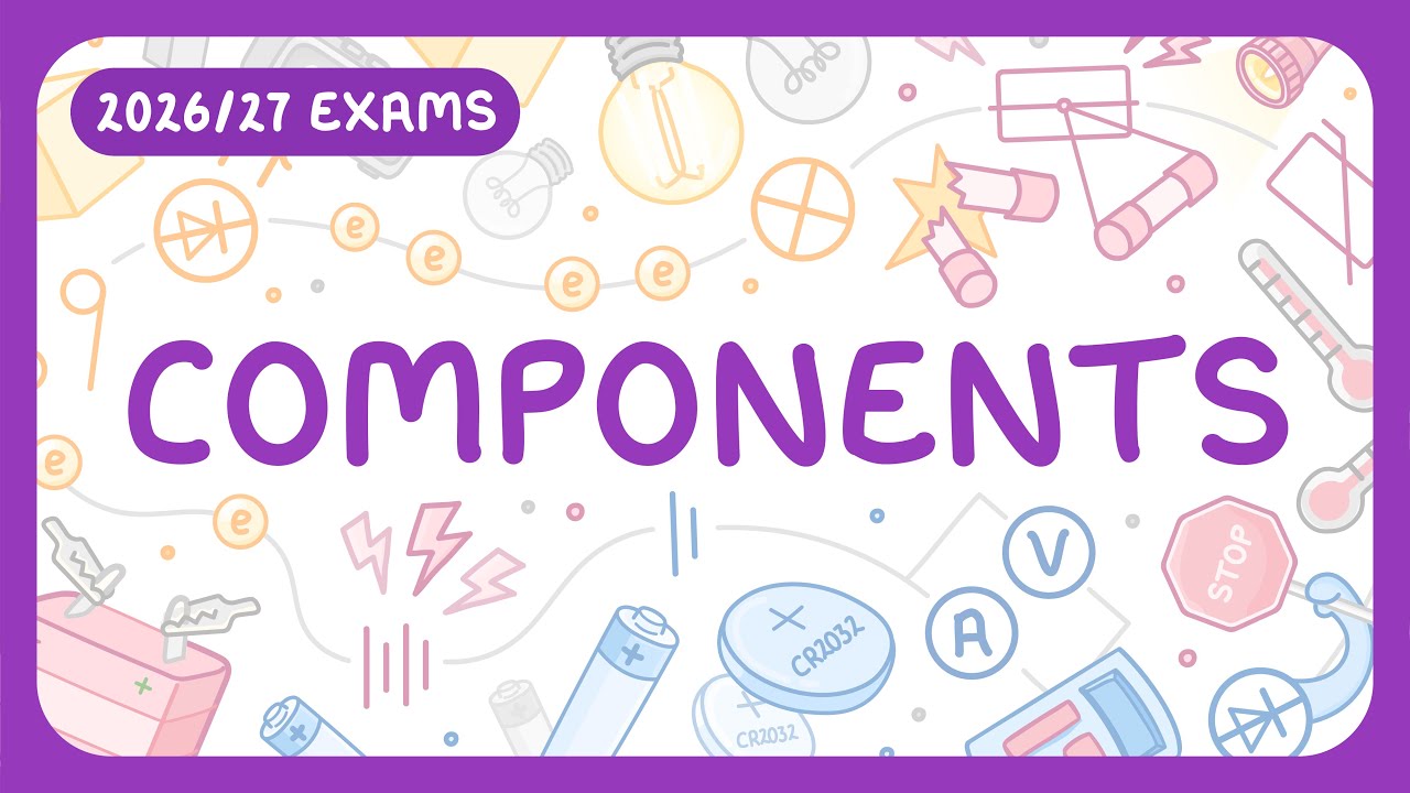 Физика GCSE — Компоненты — Символы | Измерения в цепях | Резисторы (экзамены 2026/27)