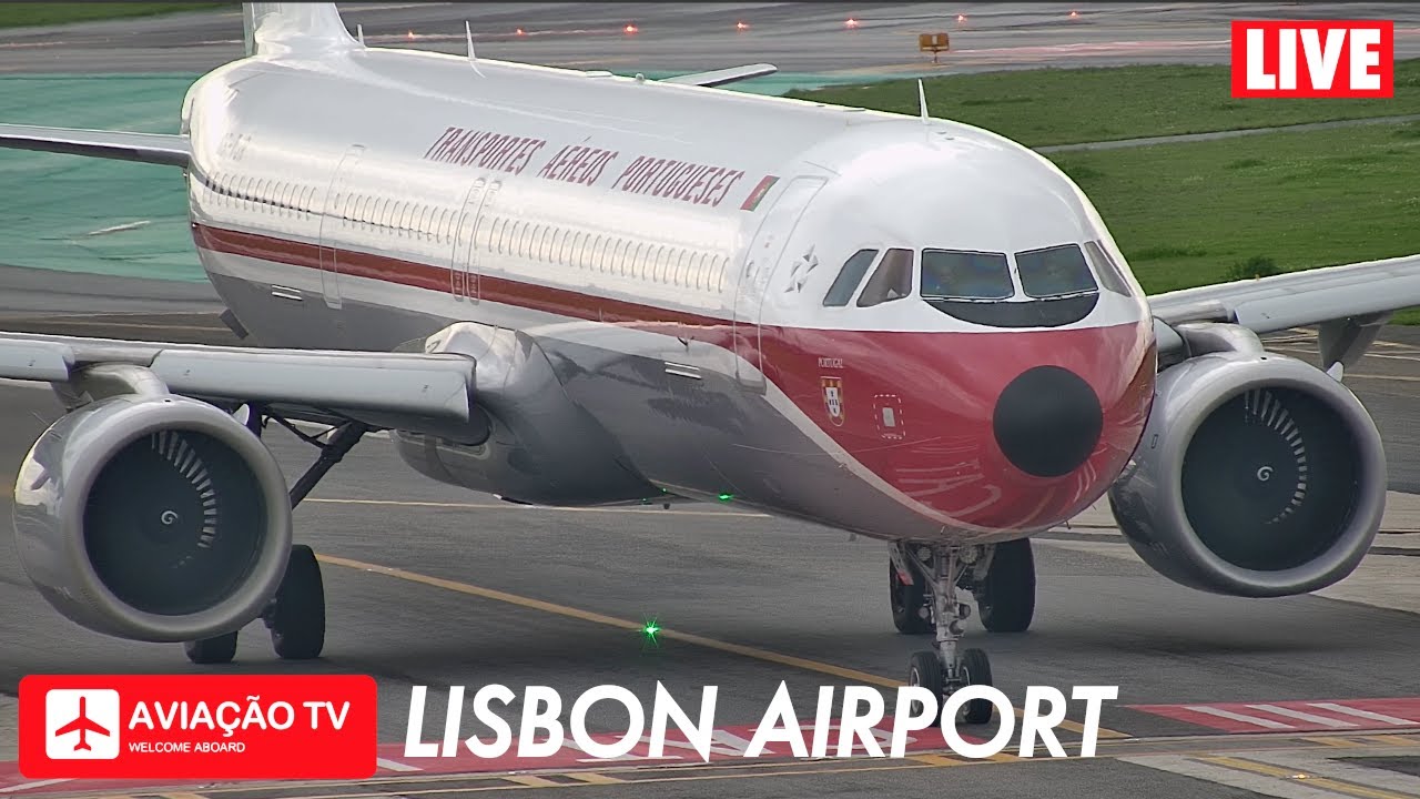 🔴 LIVE Lisbon Airport 08.07.2024 • Livestream Plane Spotting • Direto Aeroporto Lisboa • LIS