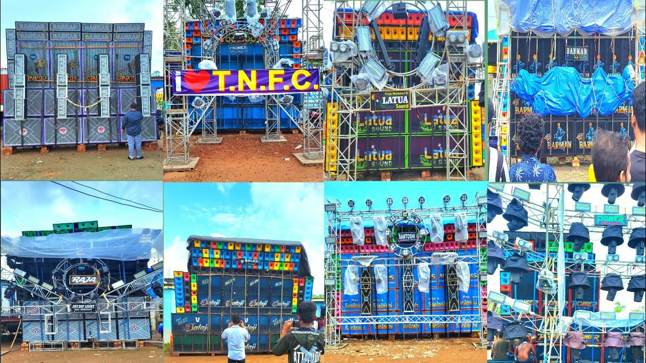 কালিনগরে 22 টি সেটাপ এক নজরে দেখুন/All setp kali nagor biswakarma puja spical 2025 box compititon 