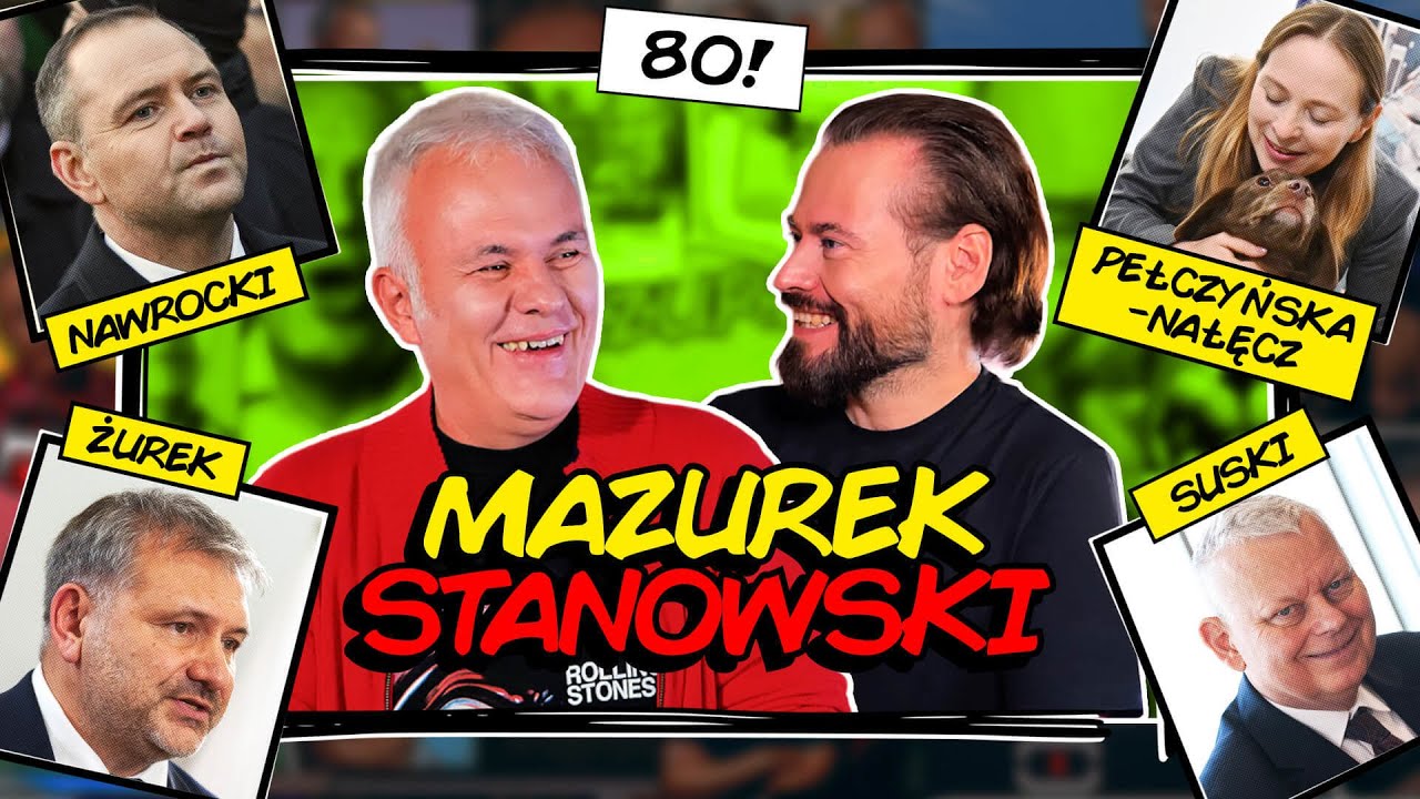 MAZUREK & STANOWSKI #80: SUSKI, KONIE I DEBILE. NAWROCKI, PSY I ZA SZYBKA KOLEJ