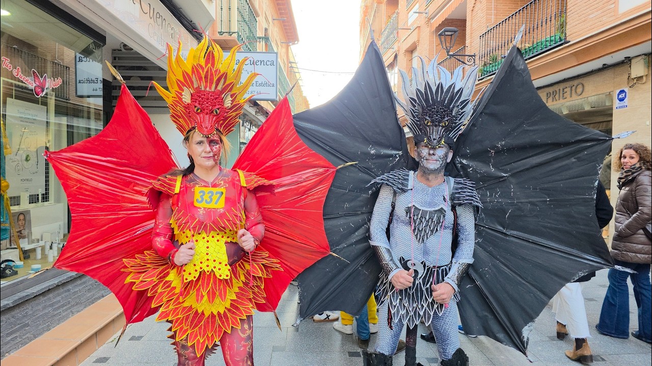 Concurso de máscaras mayores Carnaval 2026 Manzanares